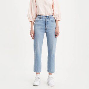 Levis Ribcage Straight Ankle Jeans